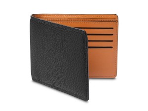 Bosca 8 Pocket Wallet Monfrini Contrast Black / Brown | AUZPD91477