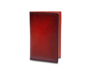 Bosca Calling Card Case Dark Red | AUCVG79656