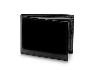 Bosca Credit Wallet with I.D. Passcase Black | AUCVG53099