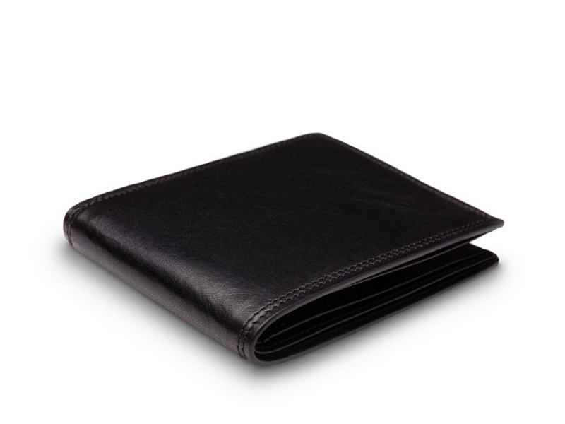 Bosca 8 Pocket Deluxe Executive Wallet Black | AUJBT62836