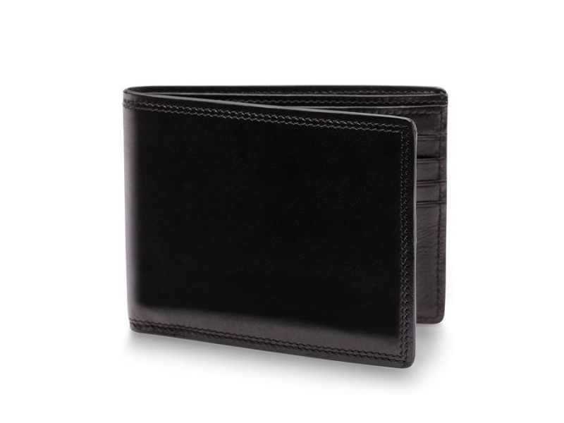 Bosca 8 Pocket Deluxe Executive Wallet Black | AUJBT62836