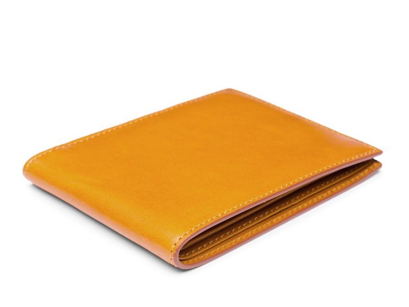 Bosca 8 Pocket Deluxe Executive Wallet Yellow | AUJKU60653