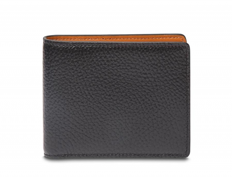 Bosca 8 Pocket Wallet Monfrini Contrast Black / Brown | AUDFL69992