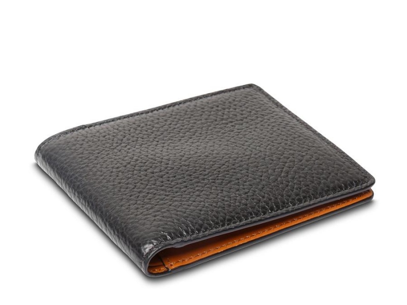 Bosca 8 Pocket Wallet Monfrini Contrast Black / Brown | AUDFL69992