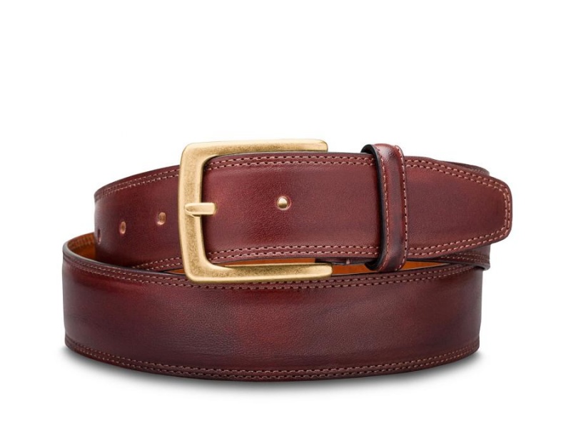 Bosca Amalfi Belt Brown | AUEAH22014