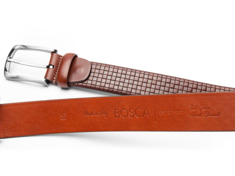 Bosca Avelino Belt Brown | MAUFT11872