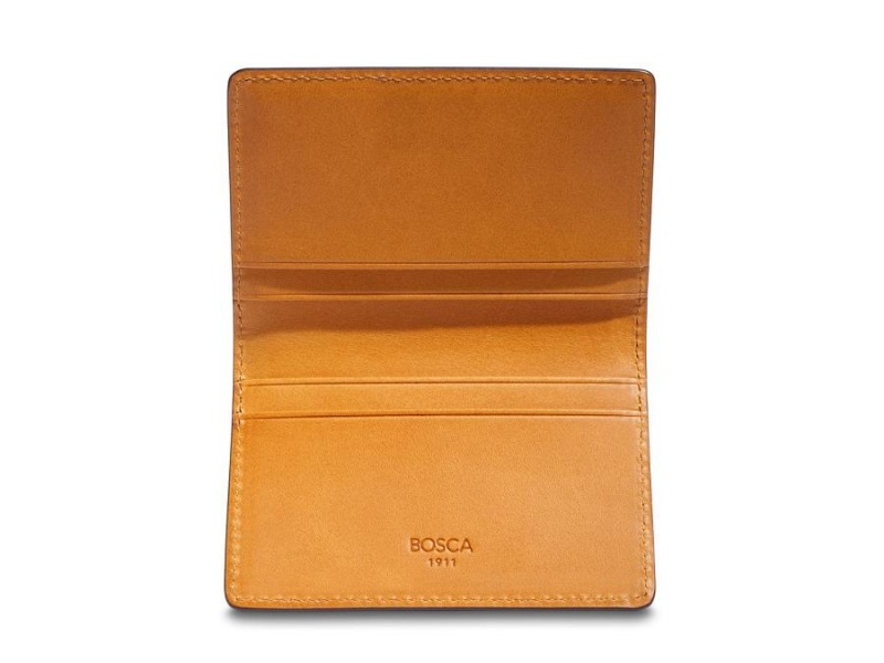 Bosca Calling Card Case - RFID Yellow | PAUER89899