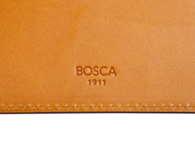 Bosca Calling Card Case - RFID Yellow | PAUER89899