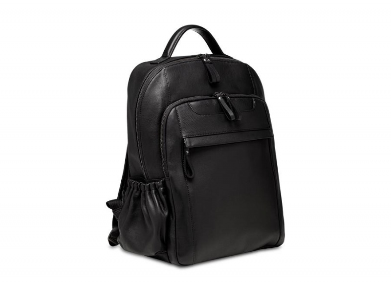 Bosca Classic Nappa Backpack Black | SAUVO52955