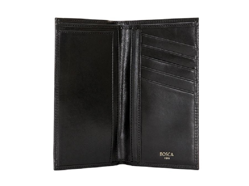 Bosca Coat Pocket Wallet Black | UAUND29890