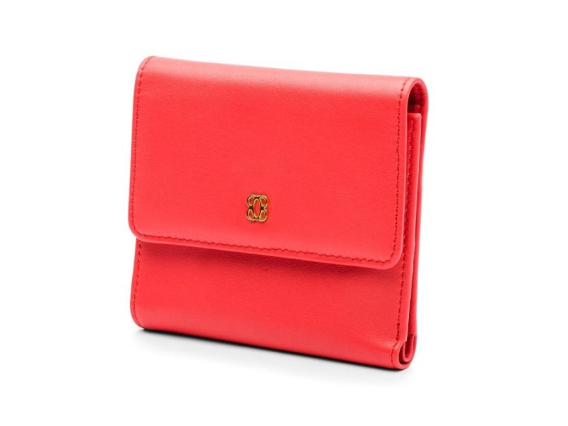 Bosca Coral Small Wallet Pink | AUDYB38309