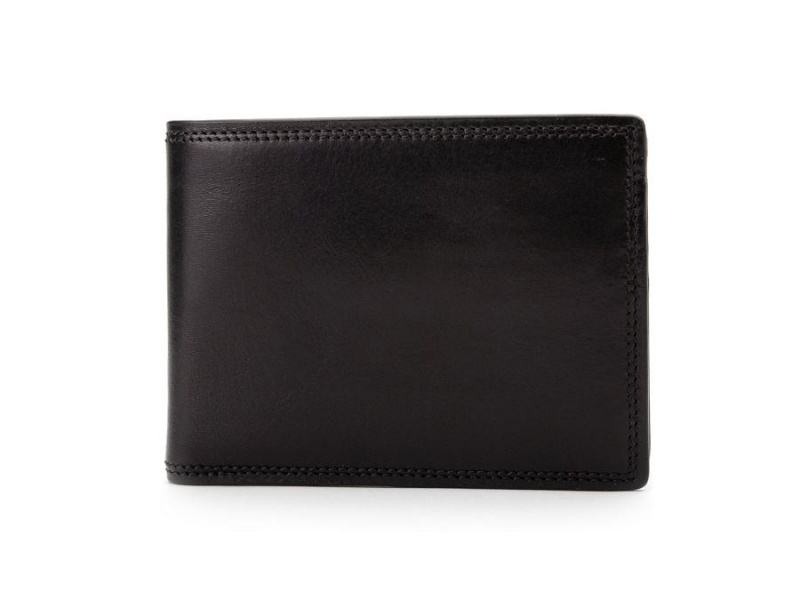 Bosca Credit Wallet w/I.D. Passcase Black | AUIIZ36468