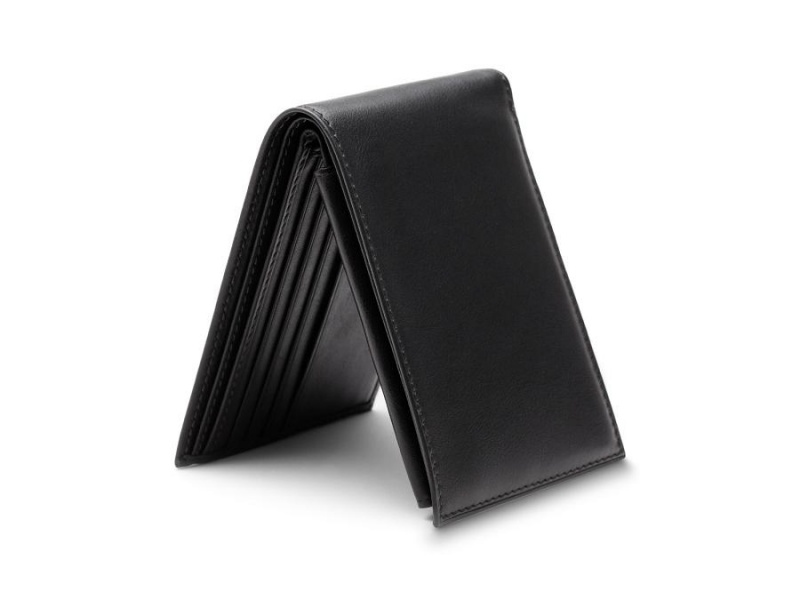 Bosca Credit Wallet with I.D. Passcase Black | PAUQX91110