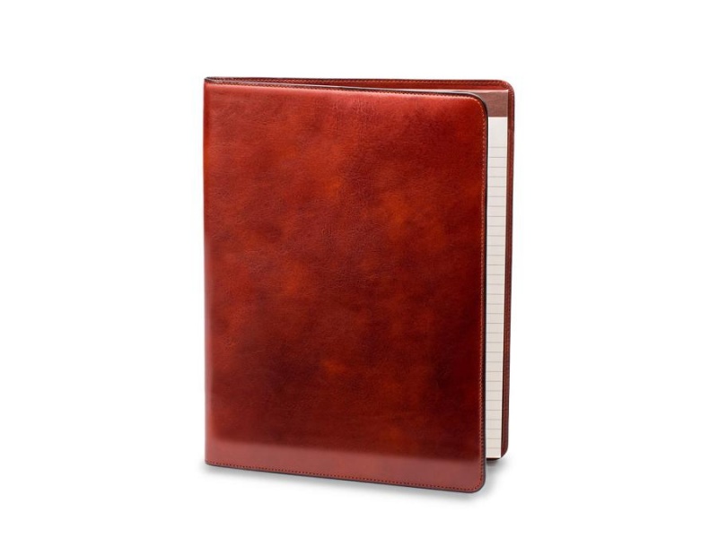 Bosca Deluxe Leather Portfolio Brown | MAUFT76997