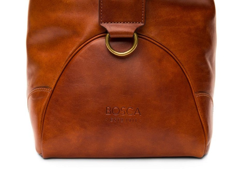 Bosca Dolce Duffle Bag Brown | QAUWA18734