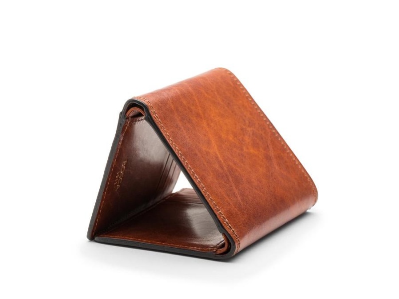 Bosca Double I.D. Trifold Wallet Brown | AUIIZ90524