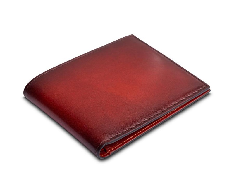 Bosca Executive ID Bifold Dark Red | EAUHC27398