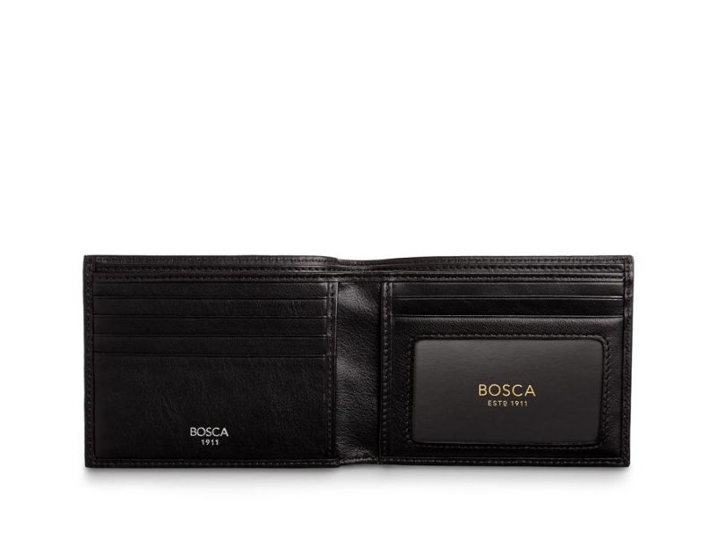 Bosca Executive I.D. Wallet Black | AUXMI84466