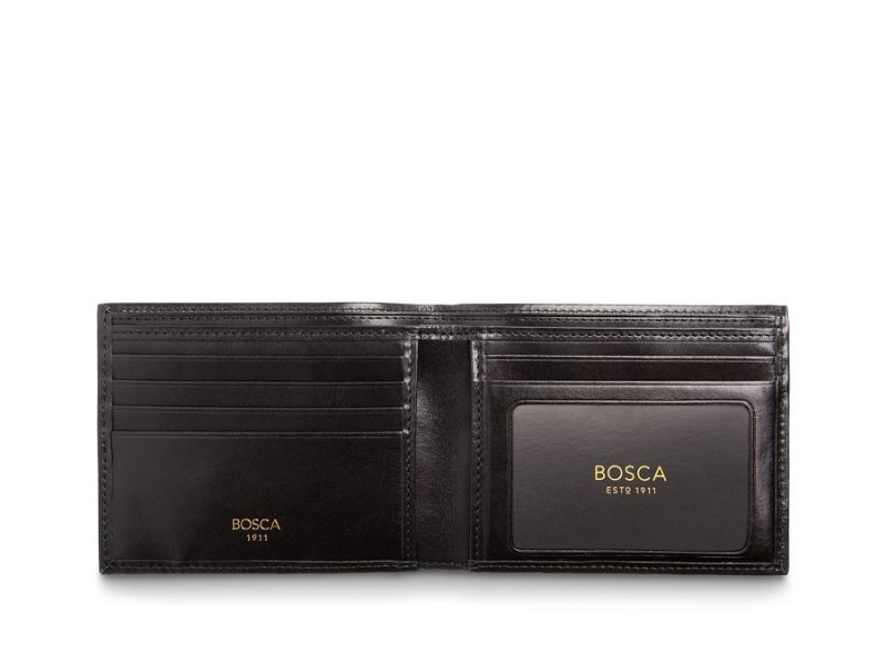 Bosca Executive I.D. Wallet Black | XAUGW85498