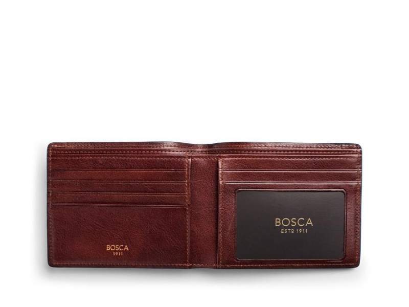 Bosca Executive I.D. Wallet Brown | LAUTR88831