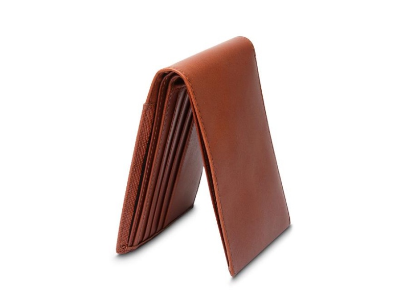 Bosca Executive I.D. Wallet Brown | XAUGW18622