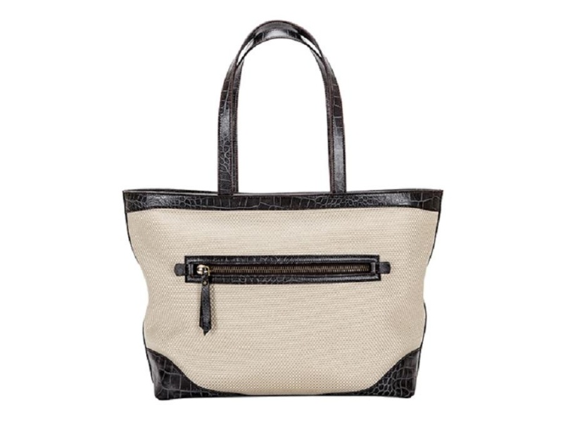 Bosca Fitzroy Tote Black / White | ZAUNQ95283