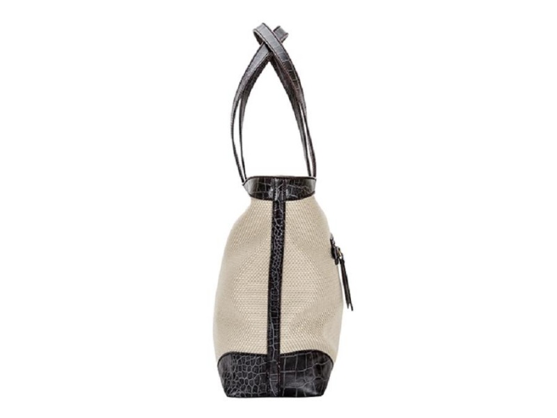 Bosca Fitzroy Tote Black / White | ZAUNQ95283