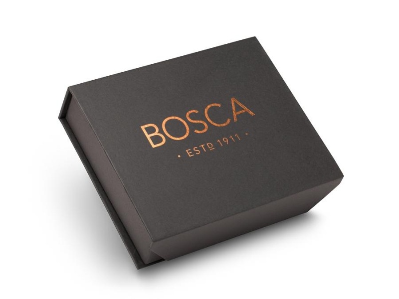 Bosca Flask - 6 oz Black | AUCVG25018