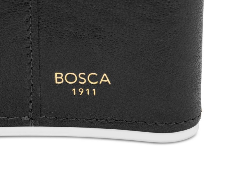 Bosca Flask - 6 oz Black | AUCVG25018