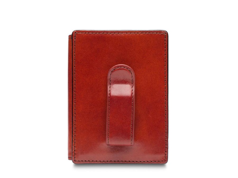 Bosca Front Pocket I.D. Wallet Red | AUDYB15110