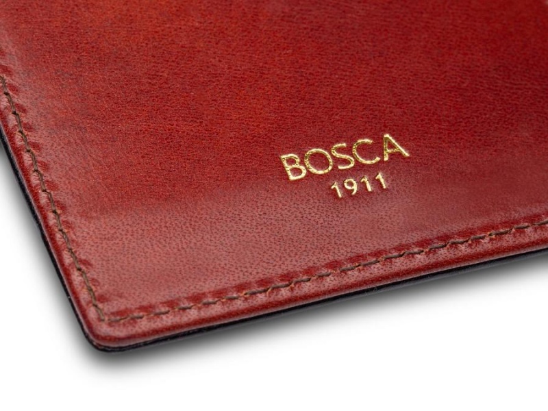 Bosca Front Pocket I.D. Wallet Red | AUDYB15110