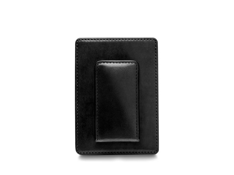 Bosca Front Pocket Wallet Black | AUIIZ41489