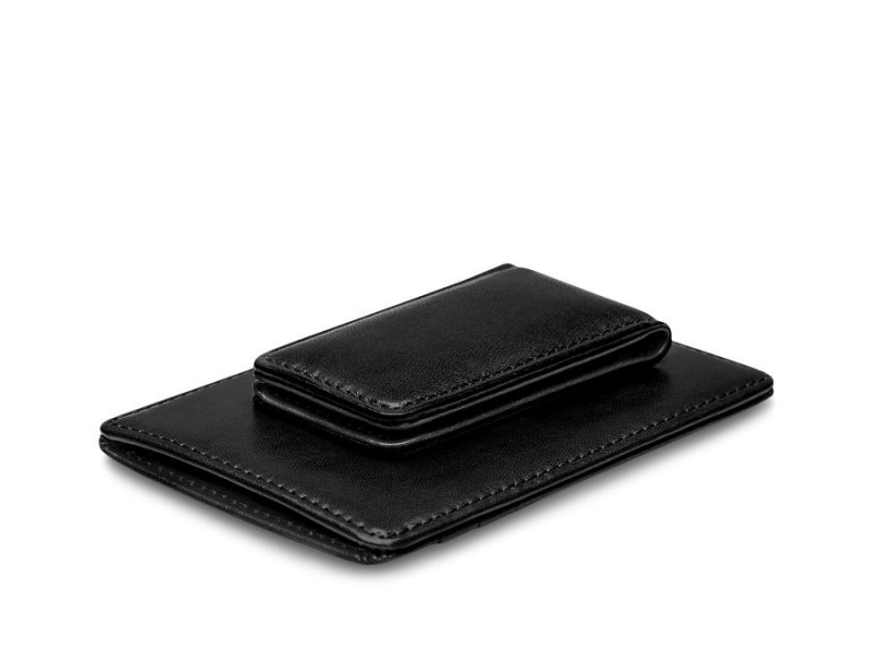 Bosca Front Pocket Wallet Black | AUIIZ41489