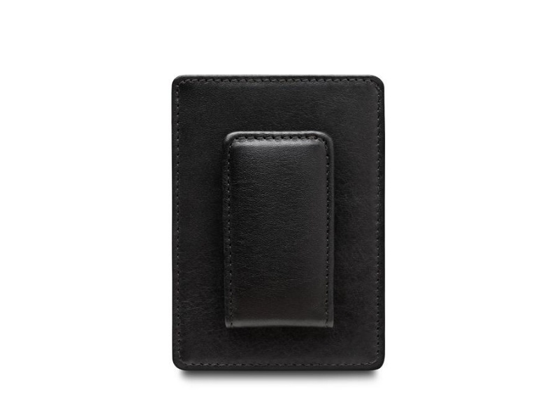 Bosca Front Pocket Wallet Black | AUZPD34628