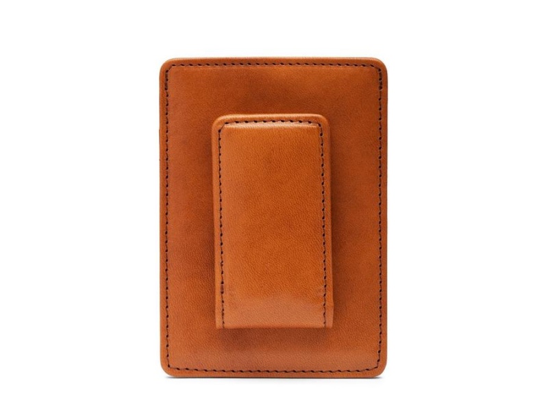 Bosca Front Pocket Wallet -Saddle- Brown | AUQAV15647