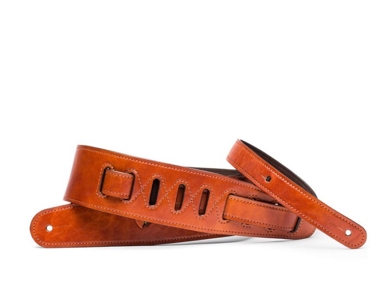 Bosca Guitar Strap with Pick Pocket Brown | AUXBR97091