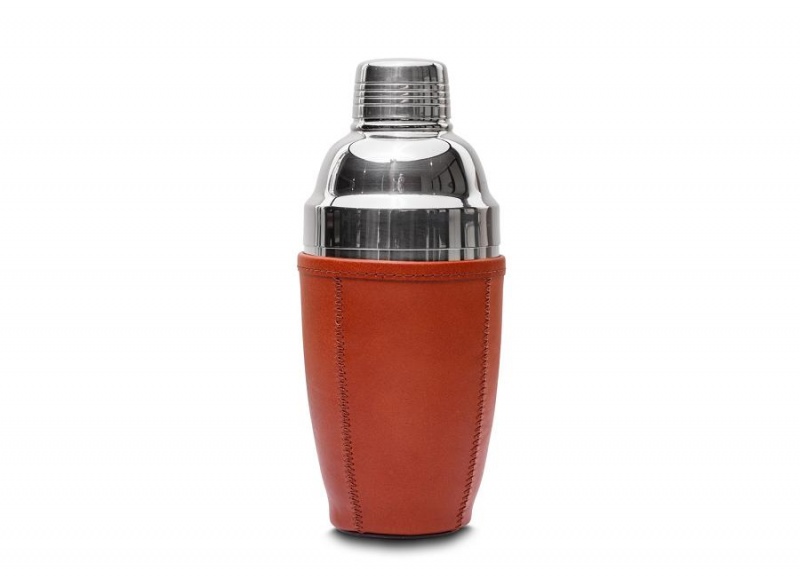 Bosca Hollywood Cocktail Shaker Brown | BAUSD88221