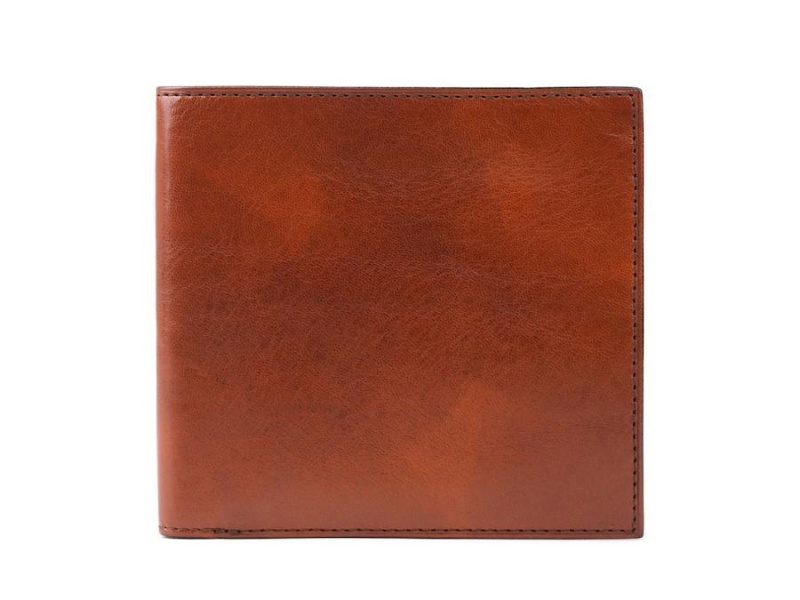 Bosca I.D. Hipster Credit Card Wallet Brown | AUICD98382