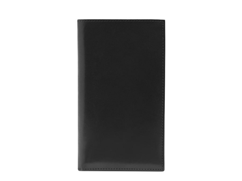 Bosca Italia Coat Pocket Wallet Black | ZAUNQ96136