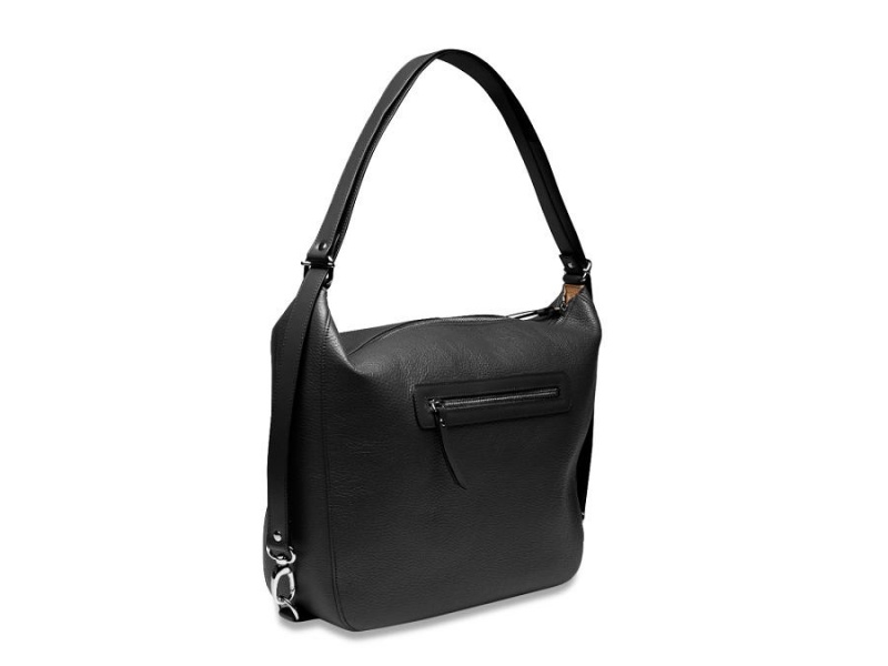 Bosca Italia Farfalla Convertible Tote-Pack Black | EAUHC24181