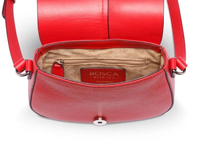 Bosca Italia Milano Mini Purse Red | AUNEJ65964