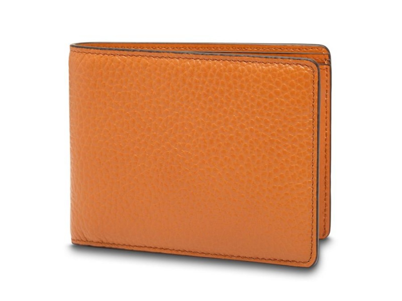 Bosca Italia Slim 10 Pocket Flip I.D. Bifold Brown | AUQAV90788