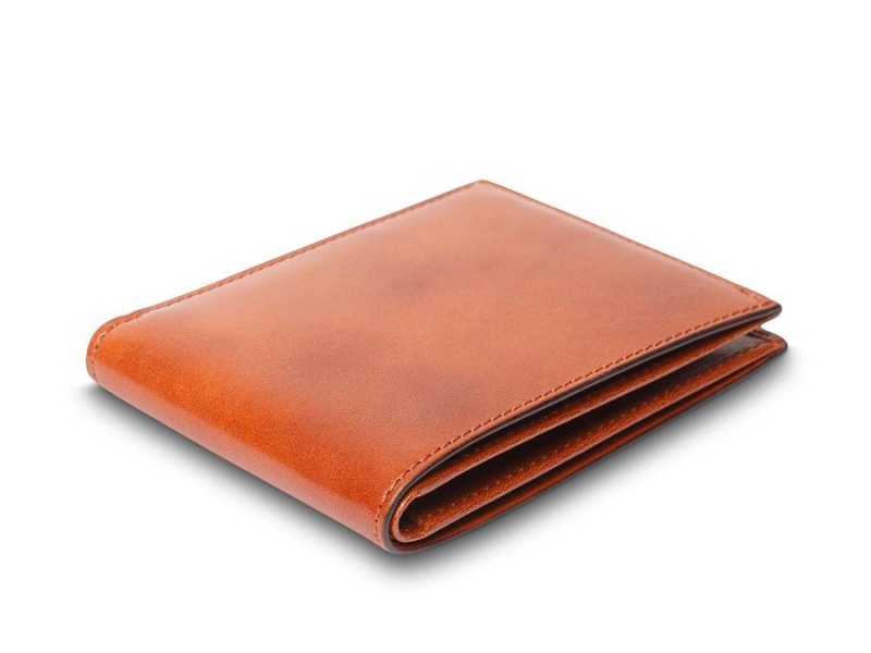 Bosca Italia Small Bifold Wallet - RFID Brown | BAUSD85254