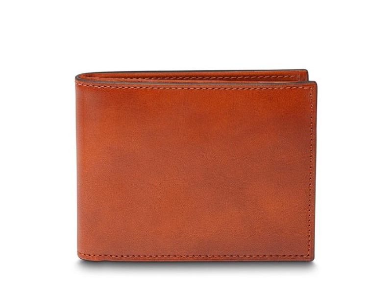 Bosca Italia Small Bifold Wallet - RFID Brown | BAUSD85254