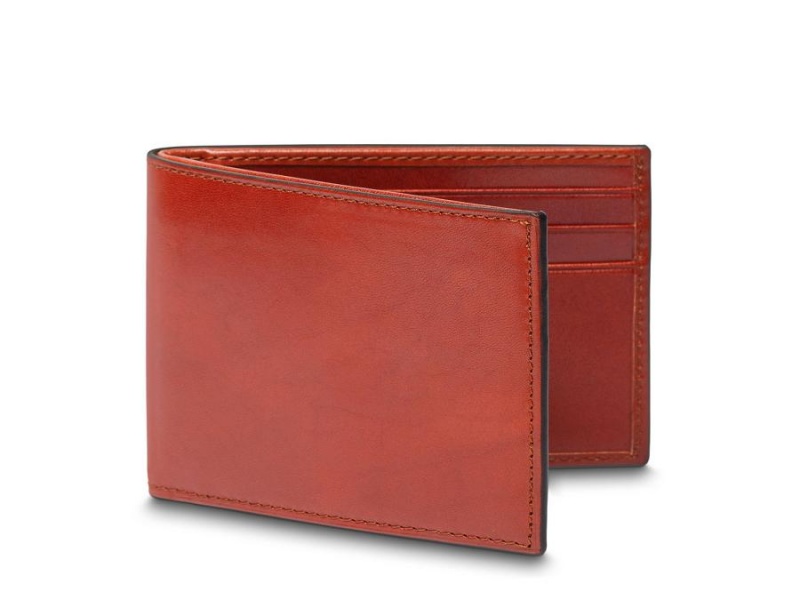 Bosca Italia Small Bifold Wallet - RFID Brown | BAUSD85254