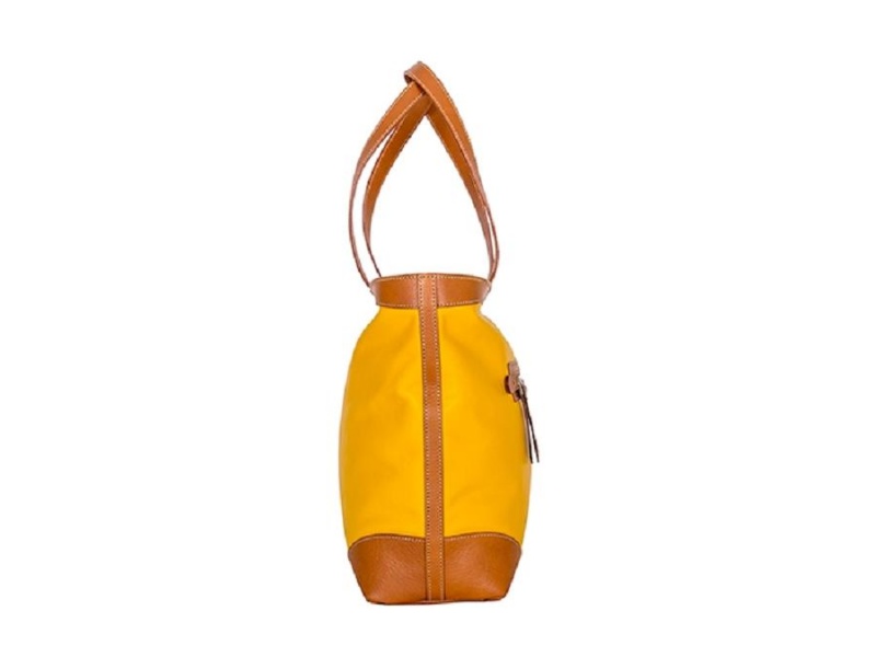 Bosca Jewel Tone Tote Brown / Yellow | AUJZR12514