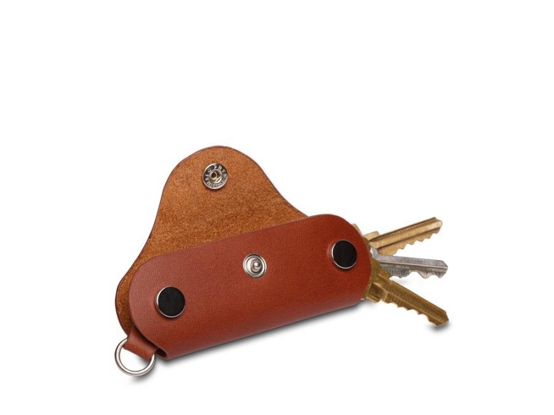 Bosca Key Case Brown | TAUPQ60781