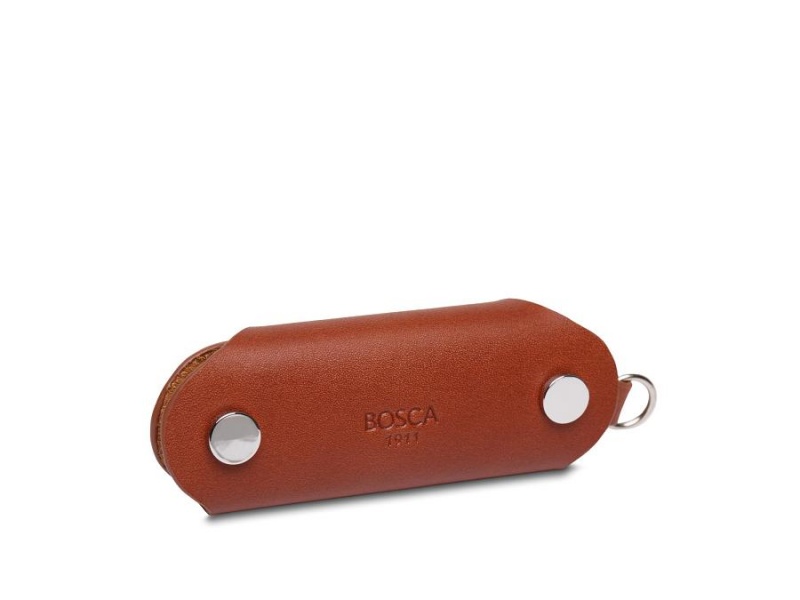 Bosca Key Case Brown | TAUPQ60781