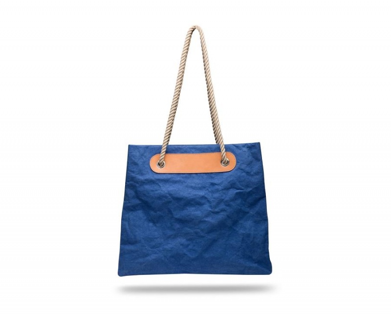 Bosca La Carta Beach Tote Blue | AAUWC76330