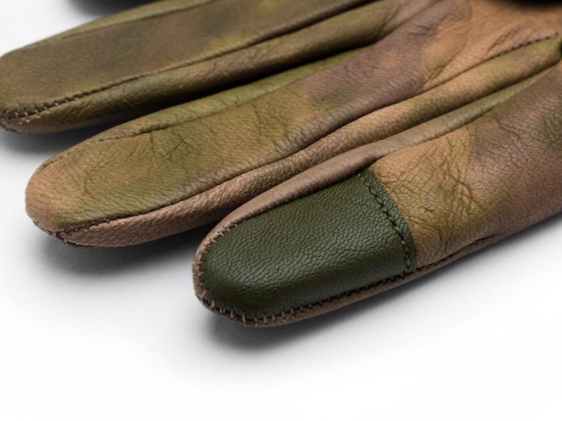 Bosca Lambskin Glove w/ Cashmere Lining Camo Camo | YAUVQ19170